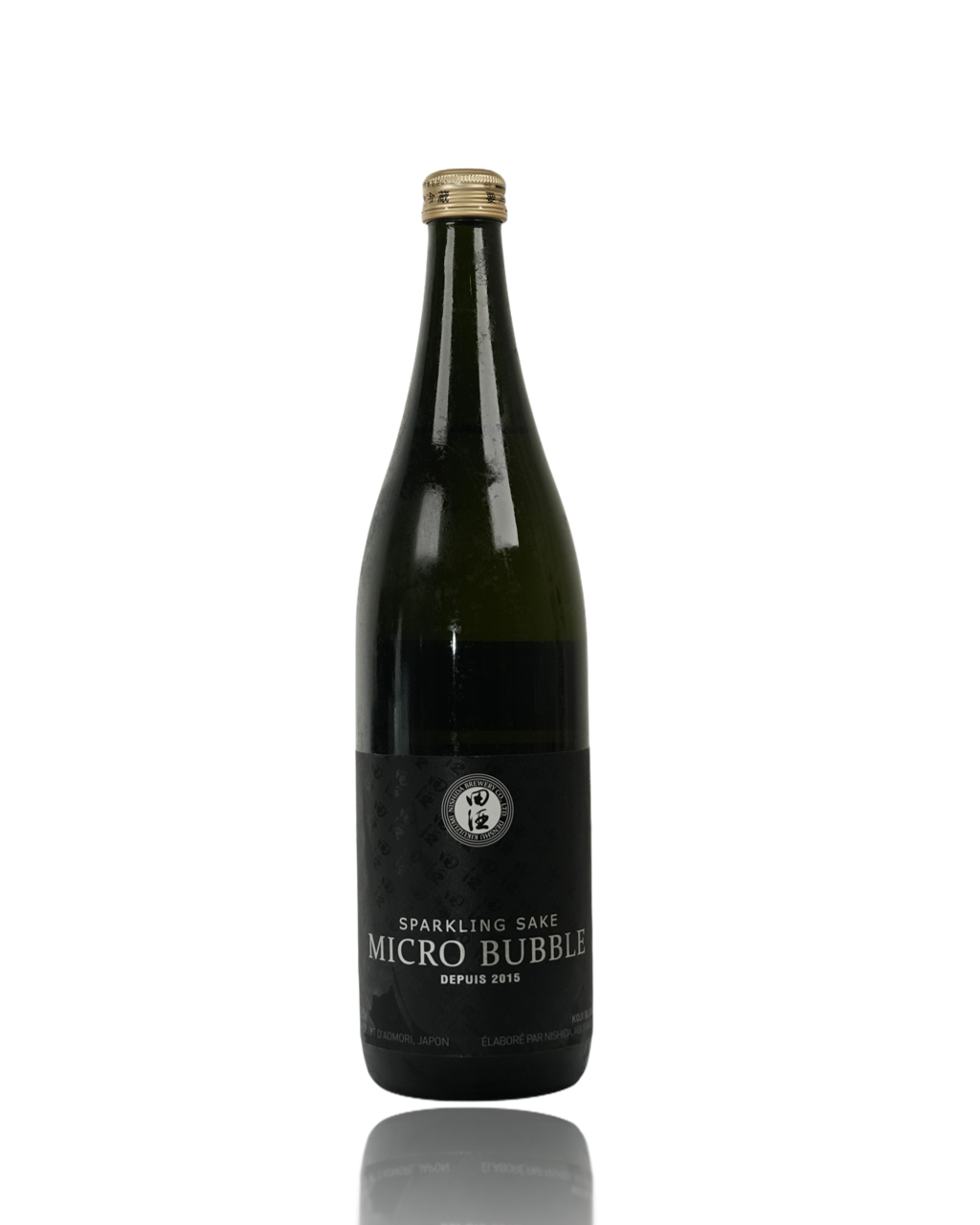 Denshu Micro Bubble Sparkling Sake 720ml bottle, premium bottle-fermented Japanese sake available at Love My Booze Australia.