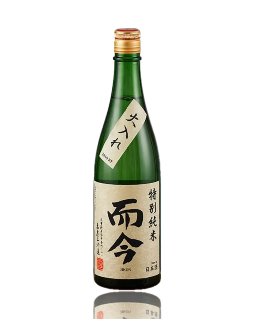 Jikon Tokubetsu Junmai Hiire 720ml bottle, flagship Japanese sake available for delivery in Gold Coast and Brisbane, Love My Booze.